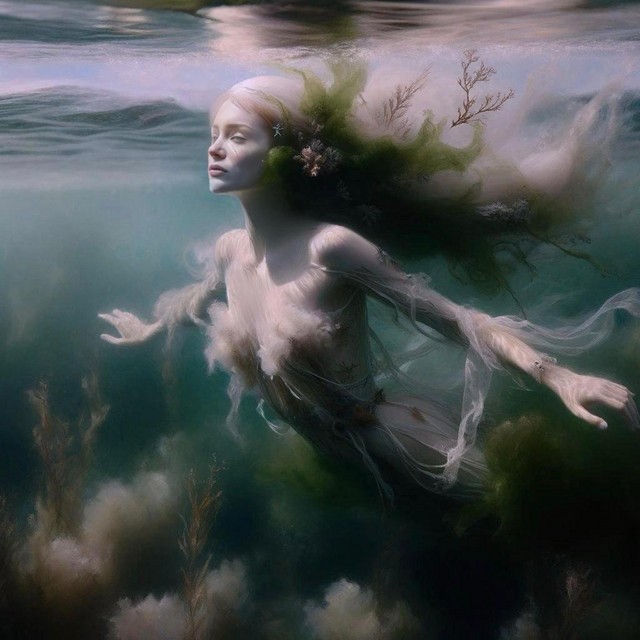 Pochette de Song Of The Sirens par Lola Ena Lys.
